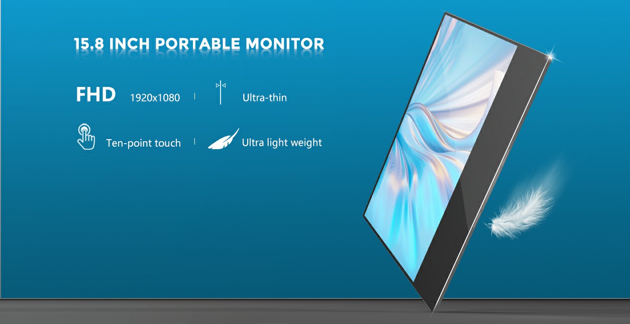 4k uhd touchscreen usb monitor