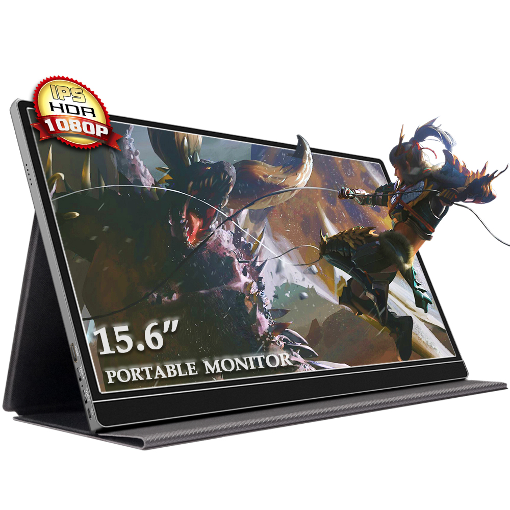 15.6 inch portable Type-c hdmi gaming lcd monitor supplier