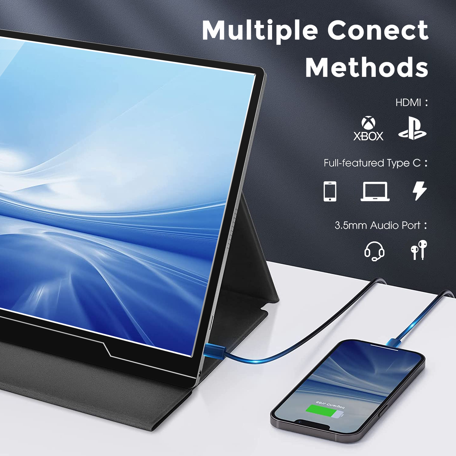 16 inch 1080p mini HDMI portable monitor supplier